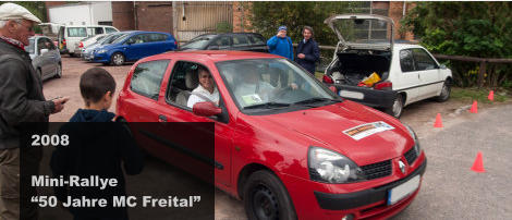 2008  Mini-Rallye “50 Jahre MC Freital”