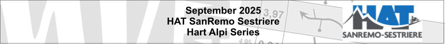 September 2025 HAT SanRemo Sestriere Hart Alpi Series